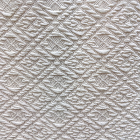 Quilted Cream Dress - Picture 5 of 6